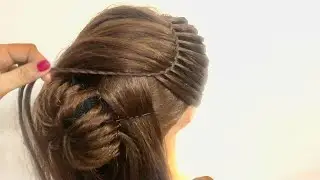 Most Beautiful Bun Hairstyles with Easy Layering Trick | Easy Hairstyles