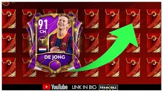 I Got OVR 91 De Jong From Red Envelope!! | Lunar New Year Event | FIFA MOBILE 21