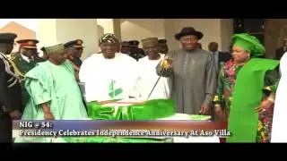 NIG @ 54: Celebrates Independence Anniversary At Aso Villa