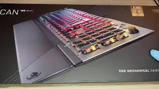 [4K] ROCCAT VULCAN 120 AIMO UNBOXING