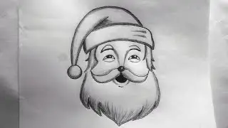 Santa claus drawing easy/santa claus drawing video/santa claus drawing hard