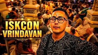 ISKCON VRINDAVAN TEMPLE | FAMILY VLOG | SANATAN DHARMA | VRINDAVAN DHAM | BLUE BOY CHRISHAN VLOG 