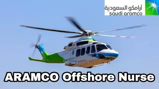 Remote Area Nurse In Saudi ARAMCO Offshore JHAH Clinic Setting| #offshore #nurse #saudiarabia