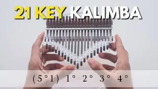 21 Key Kalimba Easy Beginner Songs Tutorial