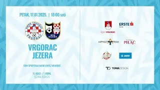 HMNK Vrgorac - MNK Jezera | 17.1.2025. | 1.HMNL 11.kolo