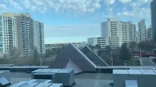 Room 515 @Novotel North York Centre morning views - Toronto Canada April 10, 2024