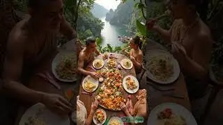 River Picnic with a Waterfall and Epic Thai Food Vibes