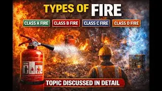 Types of Fire Explained | Class A B C D E | Mine Safety & Fire Fighting