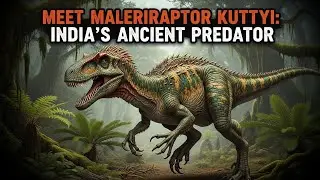 Знакомьтесь с Maleriraptor kuttyi: древним хищником Индии #DinosaurDiscovery2025 #Maleriraptor#Pr...