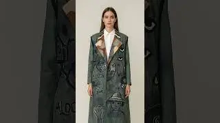 TelaModa Wearable Art Coat, Jackets and Blazers  by Tarik Mendes