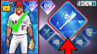 Как создать ЛУЧШЕГО СИЛЬНОГО игрока! ЛУЧШАЯ АЛМАЗНАЯ КАРТА БЕСПЛАТНО! MLB The Show 21