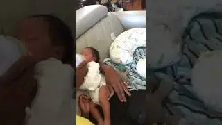 Sneaky kids doing musically