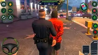 Police Car Chase Simulator 3D Game - Real Cop Cars Driving Simulator 2025 - Android Gameplay 