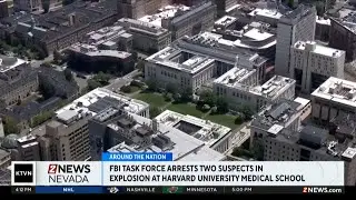 Two suspects arrested in explosion at Harvard