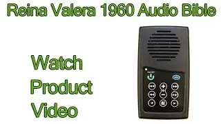 Reina Valera 1960 Bible reader (Product Review) - Spanish Audio Bible Player