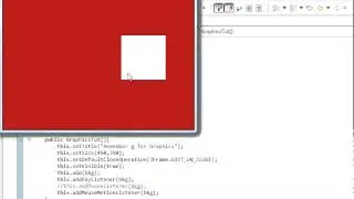 Java programming part 104 Graphics : Java Animation 7 MouseMotionListener 1