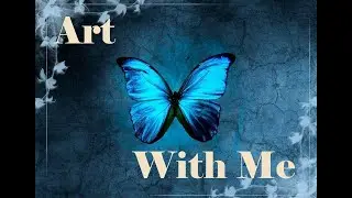 Art With Me || July Creative Daily Journal Cover.