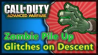 COD AW Glitches - Zombie Pile Up Glitches on Descent - All Easy Working Glitches (Advanced Warfare)
