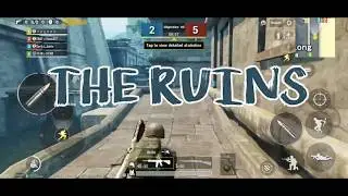 THE RUINS || New TDM Map || Gameplay || PUBG Mobile ||