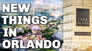 New Things In Orlando | Epcot Cosmic Rewind, Laureate Park & Chicken!