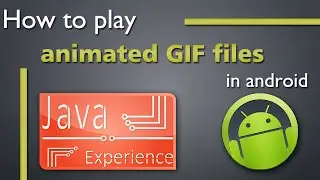 How to play animated GIF in android applications