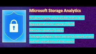 Microsoft Azure Tutorial for Beginners | Storage Analytics | 369 ProIT