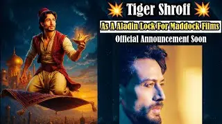 Tiger Shroff Biggest Ever Movie 💥| Tiger as Aladdin | With Maddock Films | Cast & Story Tabbahi