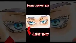 how to draw anime eyes like Pro 😎🔥#animeeyedrawing #animdrawing#drawing #vehekes_art