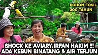 TITI SHOCK DI AVIARY IRFAN HAKIM LIHAT AIR TERJUN & KEBUN BINATANG MINI!