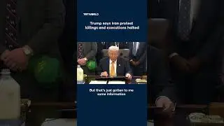 Trump says Iran protest killings and executions halted