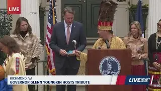 Gov. Youngkin hosts 348th Tribute Ceremony ahead of Thanksgiving
