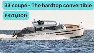 Walk through Tour & Review of Delta Power Boats New 33 Coupe