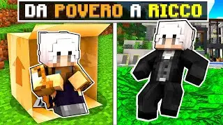 Sono PASSATO da POVERO a MILIONARIO in Minecraft