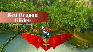 Red Dragon Glider & Skills - ArcheAge Unchained