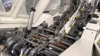 McDonald&rsquo;s Food Packaging Paper Bag Machine/B220 Small Size Square Bottom Takeaway Package/Ounuo