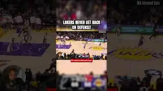Lakers' LAZY Defense!