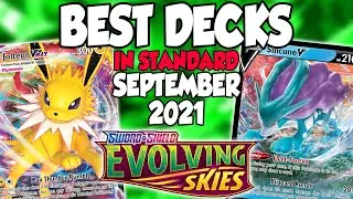 BEST DECKS in Standard! Evolving Skies Meta Game Deck Lists | PTCGO 2021