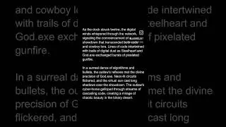 God Dot Execute Flash Fiction