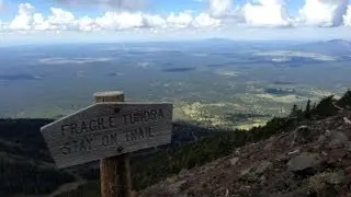 Summit to Humphreys Peak - Tallest Peak in Arizona on a CLEAR day!
