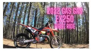 First ride Gas Gas EX250