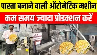 पास्ता, मैकरोनी मेकिंग बिजनेस | Commercial Pasta Making Machine | Pasta Manufacturing Plant