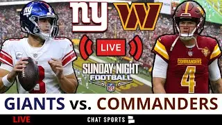 Giants против Commanders: прямая трансляция, таблица результатов, обзор матча, лучшие моменты, статистика и обновления | SNF