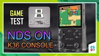 K36 (R36s Clone) Testing NDS games | Drastic | ArkOS