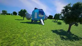 Space engineers: Planetary outpost   [Timelapse]