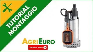 Presentazione Elettropompa sommersa Black & Decker BXUP750XCE per acque chiare - acciaio inox