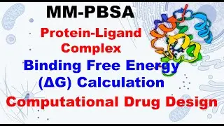 MMPBSA | Binding Free Energy Calculation | GROMACS | gmx_MMPBSA | MD simulation | Drug Design