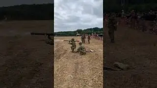 M1a1 bazooka test fire after battle #ttf2024 #ww2 #reenactment #foryou