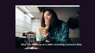 Insomnia: you're Up at 2-3AM, is it your Cortisol: Unveiling Cortisol's Role