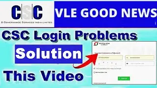 CSC Login Problems/how to fix incorrect username or password