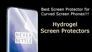 Unbreakable Hydrogel Membrane Screen Protector Installation Guide | OnePlus 7 Pro Screen Protector